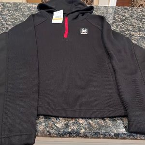 Mens Spyder hooded jacket